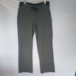 Athleta Midtown Wool Blend Gray Trouser Size 14